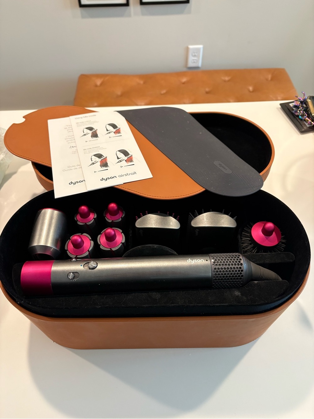 Dyson Airwrap Complete Styler - Gray and Pink Accents